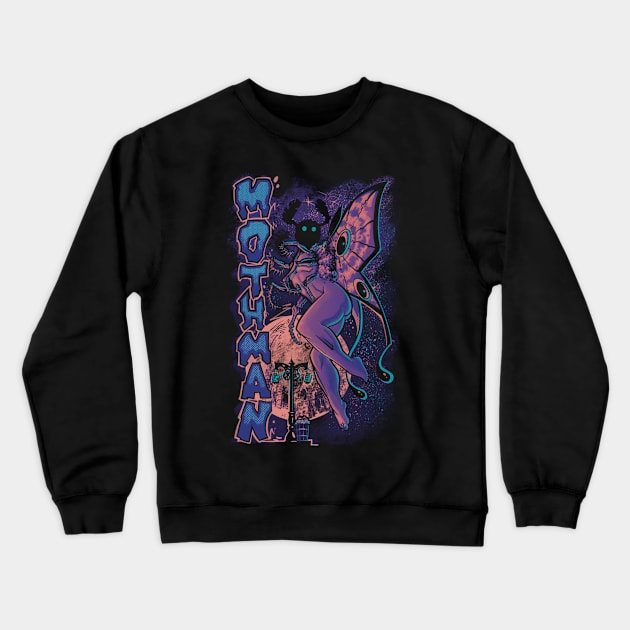 Mothman Crewneck Sweatshirt by Millageart